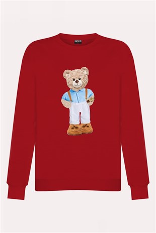 PRINTED TEDDY BEAR sweatshirt