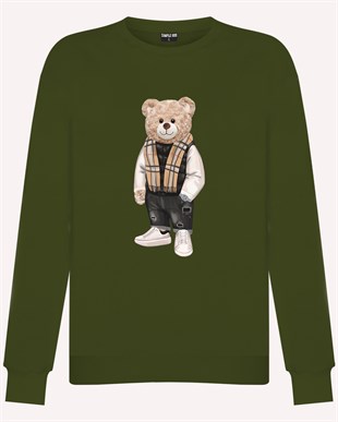 PRINTED TEDDY BEAR sweatshirt