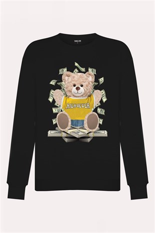 PRINTED TEDDY BEAR sweatshirt