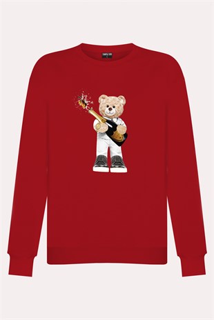 PRINTED TEDDY BEAR sweatshirt