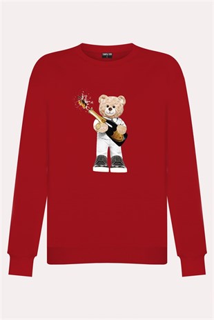 PRINTED TEDDY BEAR sweatshirt