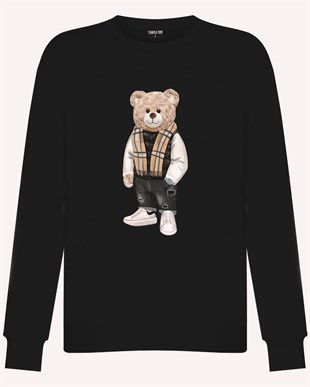 PRINTED TEDDY BEAR sweatshirt