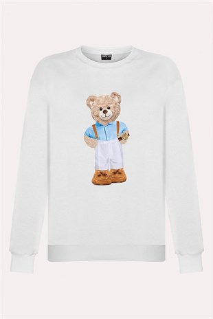 PRINTED TEDDY BEAR sweatshirt
