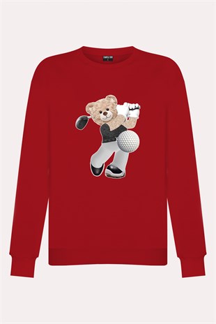 PRINTED TEDDY BEAR sweatshirt