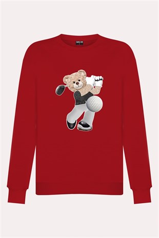 PRINTED TEDDY BEAR sweatshirt