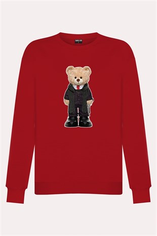 PRINTED TEDDY BEAR sweatshirt
