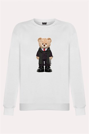 PRINTED TEDDY BEAR sweatshirt