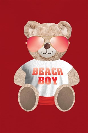 PRINTED TEDDY BEAR sweatshirt