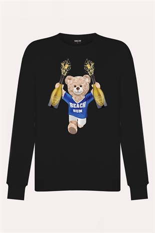PRINTED TEDDY BEAR sweatshirt