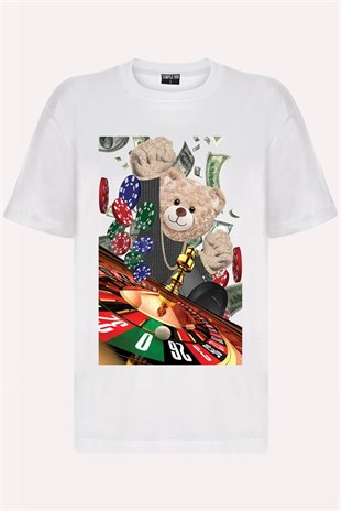 PRINTED TEDDY BEAR tshirt