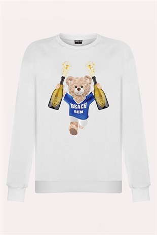 PRINTED TEDDY BEAR sweatshirt