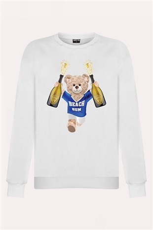 PRINTED TEDDY BEAR sweatshirt