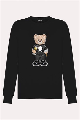 PRINTED TEDDY BEAR sweatshirt