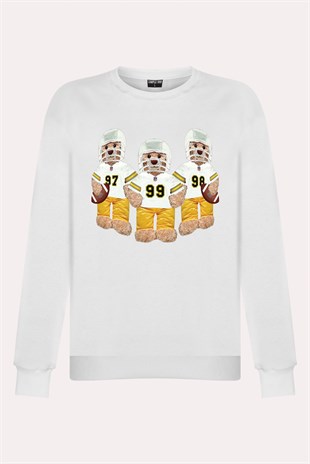 PRINTED TEDDY BEAR sweatshirt