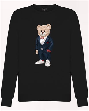 PRINTED TEDDY BEAR sweatshirt