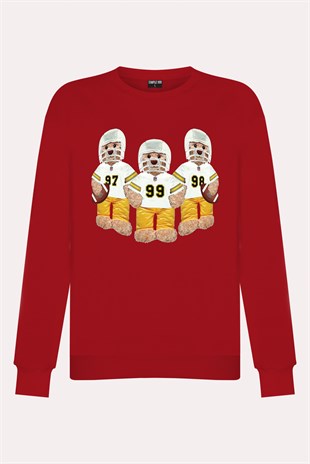 PRINTED TEDDY BEAR sweatshirt