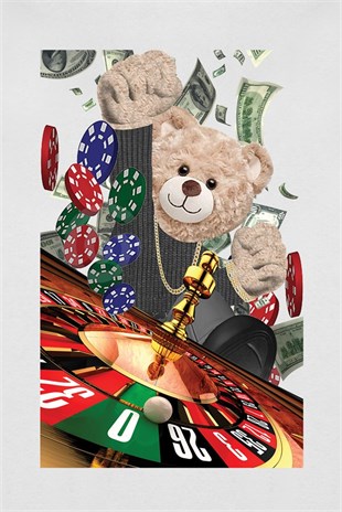 PRINTED TEDDY BEAR sweatshirt