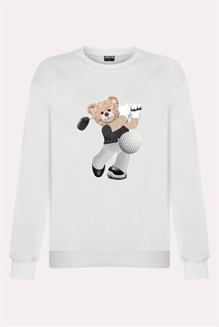 PRINTED TEDDY BEAR sweatshirt