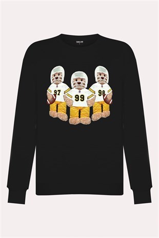 PRINTED TEDDY BEAR sweatshirt