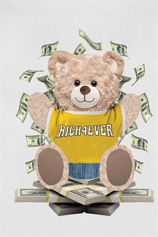 PRINTED TEDDY BEAR sweatshirt