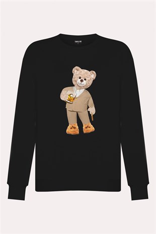 PRINTED TEDDY BEAR sweatshirt