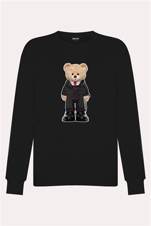 PRINTED TEDDY BEAR sweatshirt