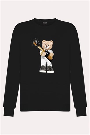PRINTED TEDDY BEAR sweatshirt
