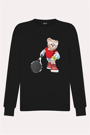 PRINTED TEDDY BEAR sweatshirt