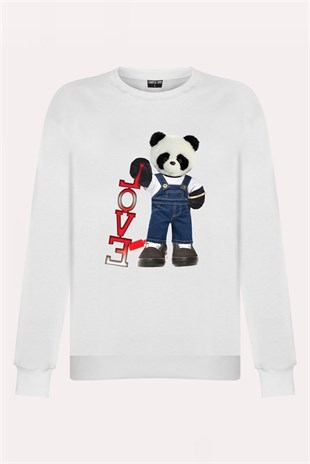 PRINTED PANDA sweatshirt