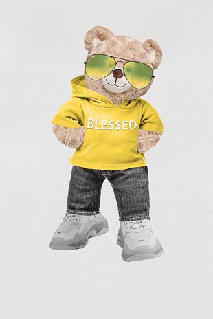 PRINTED TEDDY BEAR sweatshirt