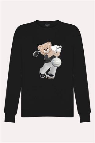 PRINTED TEDDY BEAR sweatshirt