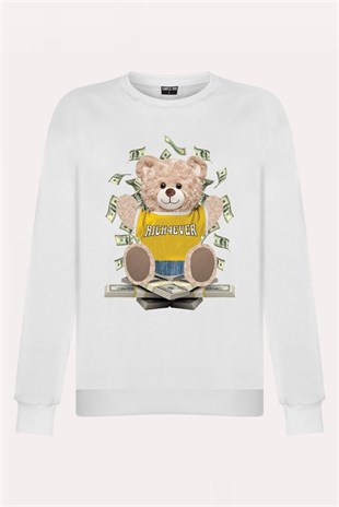 PRINTED TEDDY BEAR sweatshirt