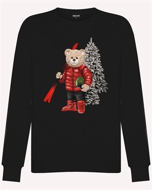 PRINTED TEDDY BEAR sweatshirt