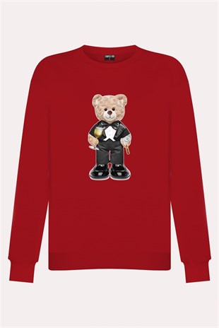 PRINTED TEDDY BEAR sweatshirt