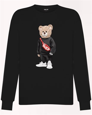 PRINTED TEDDY BEAR sweatshirt