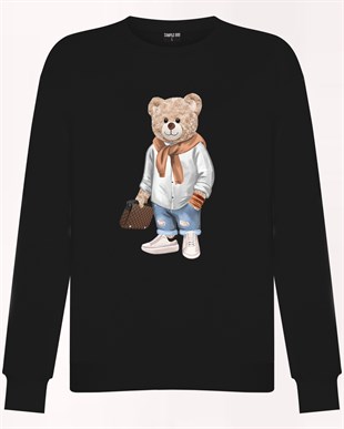 PRINTED TEDDY BEAR sweatshirt