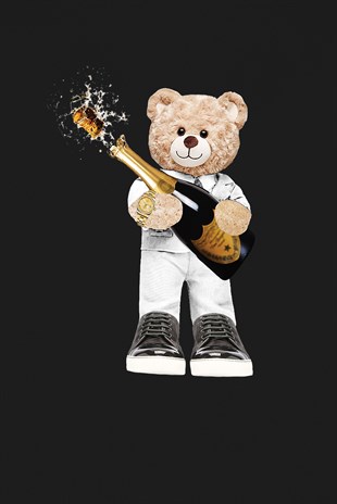 PRINTED TEDDY BEAR tshirt