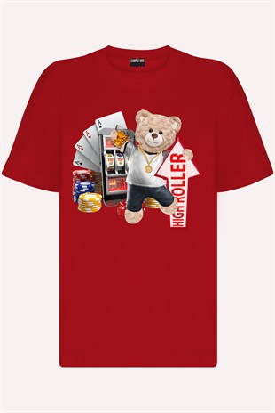 PRINTED TEDDY BEAR tshirt