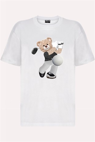 PRINTED TEDDY BEAR tshirt