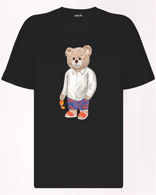 PRINTED TEDDY BEAR tshirt