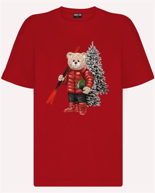 PRINTED TEDDY BEAR tshirt