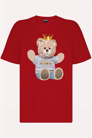 PRINTED TEDDY BEAR tshirt