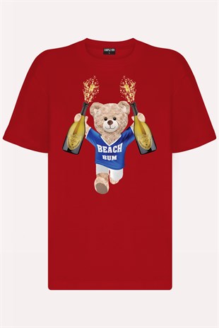 PRINTED TEDDY BEAR tshirt