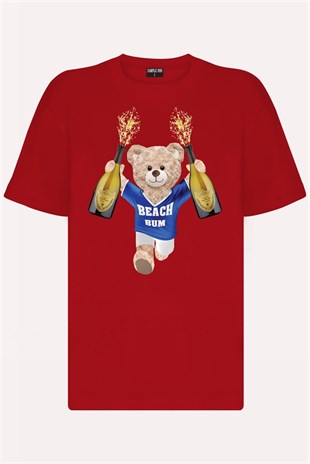 PRINTED TEDDY BEAR tshirt