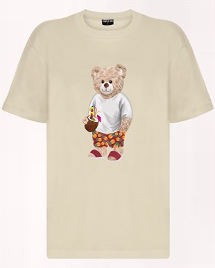 PRINTED TEDDY BEAR tshirt