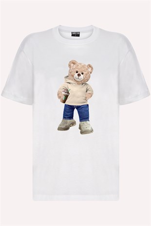 PRINTED TEDDY BEAR tshirt