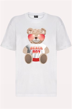 PRINTED TEDDY BEAR tshirt