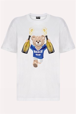 PRINTED TEDDY BEAR tshirt