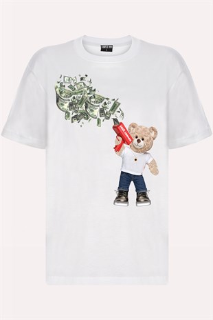 PRINTED TEDDY BEAR tshirt