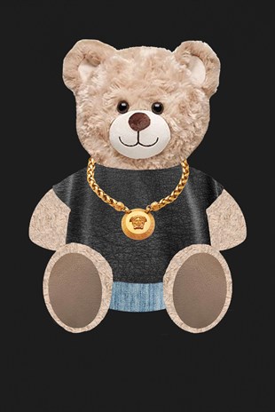 PRINTED TEDDY BEAR tshirt